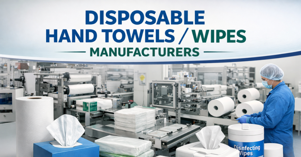 DISPOSABLE HAND TOWELS / WIPES MANUFACTURERS – THE FUTURE OF HYGIENIC SALON & SPA SOLUTIONS